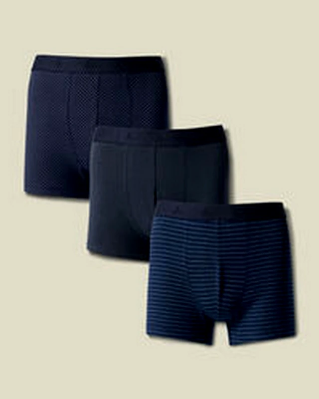 Charles Tyrwhitt Charles Tyrwhitt Ανδρικό Σετ 3 Boxer Trunks Με Ελαστική Μέση