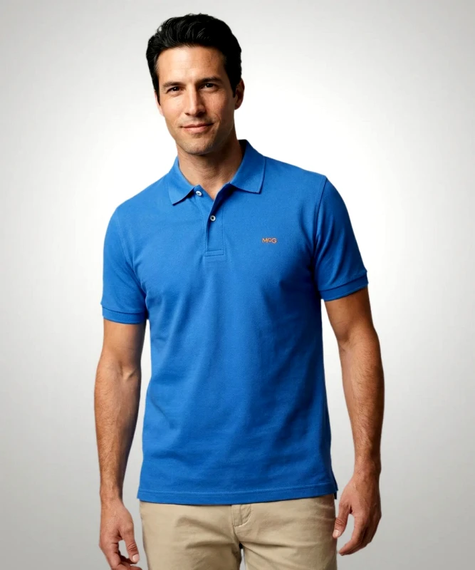 McGregor McGregor Ανδρική Μπλούζα Polo Regular Fit Με Pique Υφή
