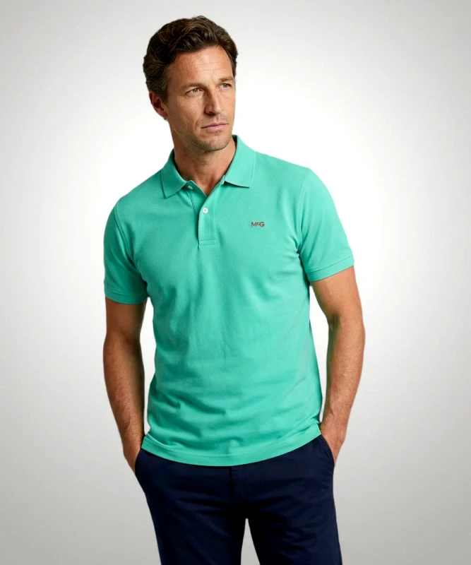 McGregor McGregor Ανδρική Μπλούζα Polo Regular Fit Με Pique Υφή