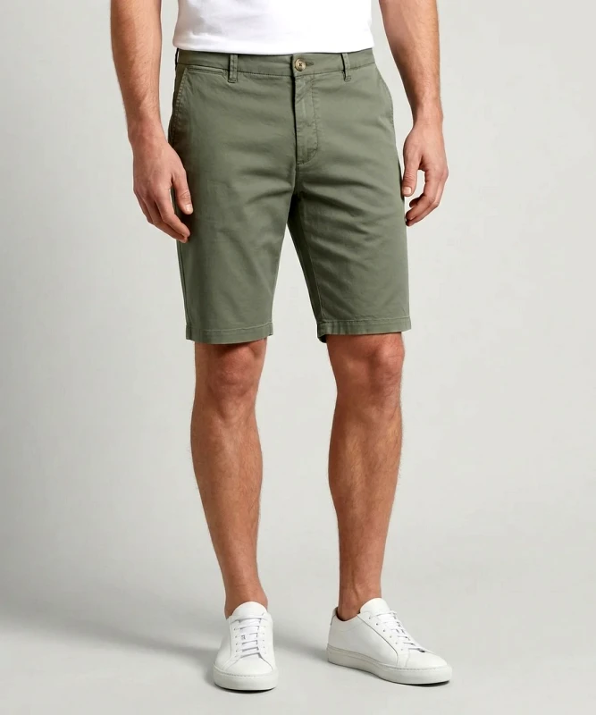 McGregor McGregor Ανδρική Βερμούδα Chino Regular Fit Με Πλαϊνές Τσέπες