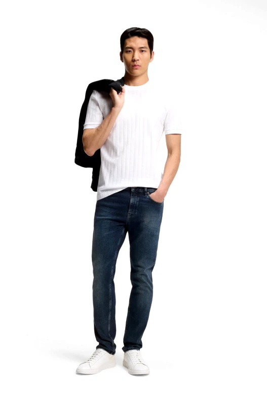 Boss Boss Ανδρικό Τζιν Με Super Soft Stretch Denim Slim Fit