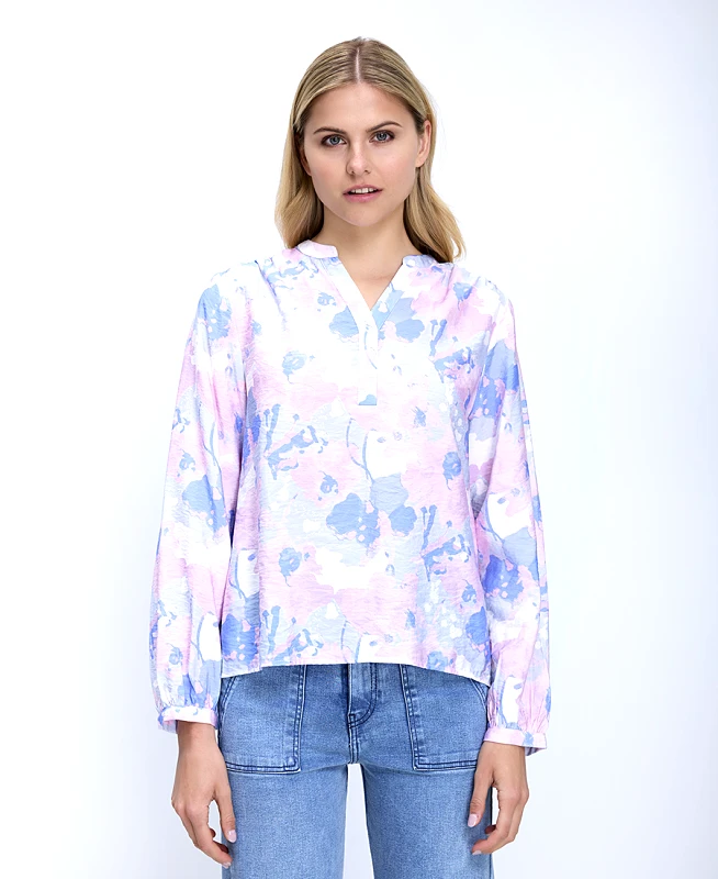 The Fashion People Γυναικεία Μπλούζα Με Floral Μοτίβο