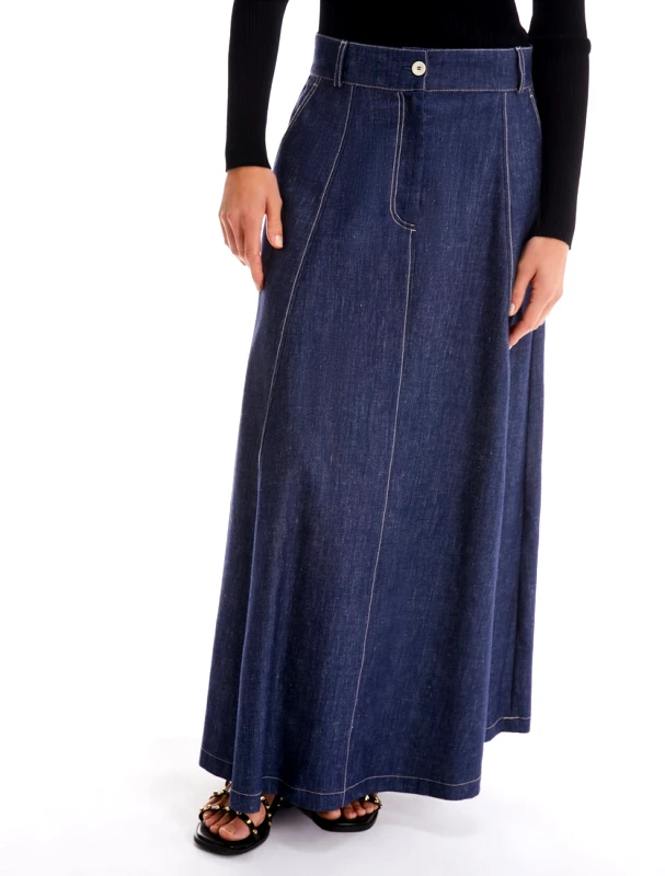 Penny Black PennyBlack Φούστα Maxi σε Τζιν