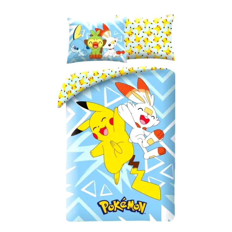 Halantex Pokémon - Duvet Set (Duvet & Pillows) 140 x 200 cm