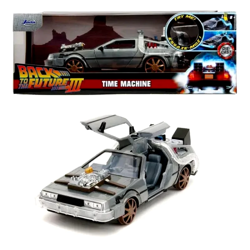 Jada Toys Back to the Future - Time Machine Model 4 Die-Cast Model (1/24)