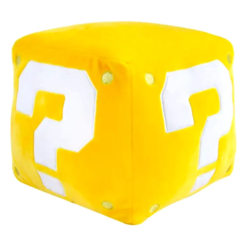 Tomy Super Mario - Mocchi-Mocchi Plush Figure Mega Question Mark Block (22cm)