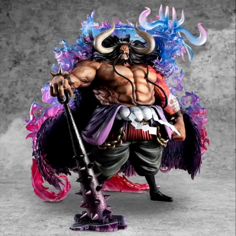 Megahouse One Piece: Portrait Of Pirates WA-MAXIMUM - Kaido the Beast (Super limited reprint) Statue Figure (38cm)