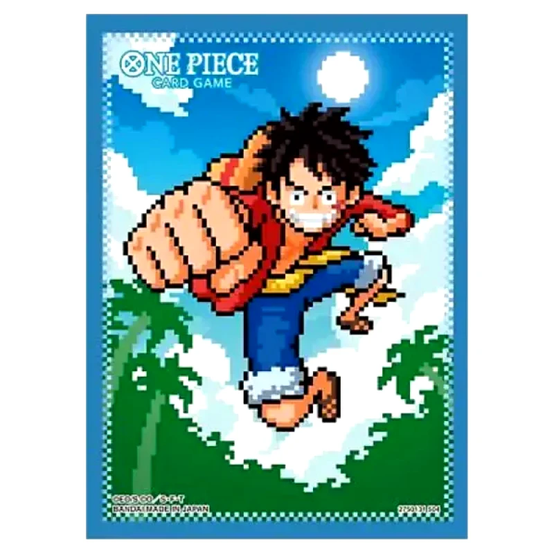 Bandai TCG Bandai Card Sleeves 70ct - One Piece Card Game: Monkey D.Luffy