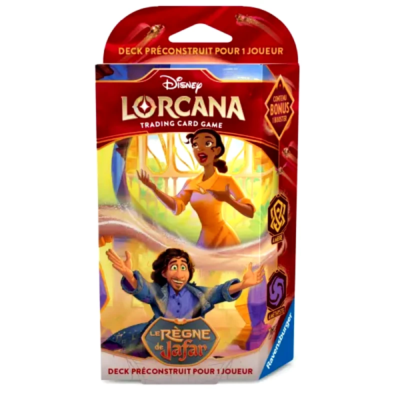 Ravensburger Disney Lorcana TCG - Reign of Jafar: Starter Deck (Tiana/Bruno)