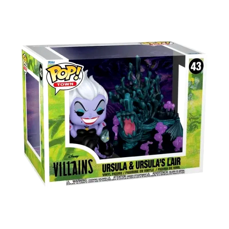 Funko Funko POP! Town: Disney Villains - Ursula & Ursula's Lair #43