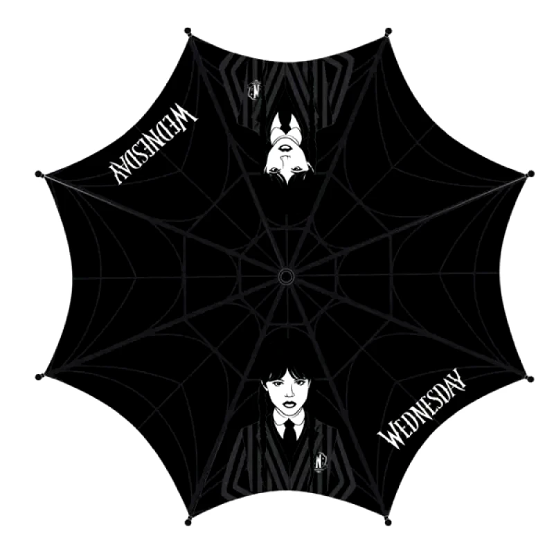 Cerda Wednesday - Web Umbrella (58cm)
