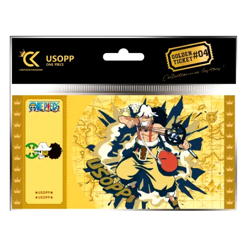 Cartoon Kingdom One Piece Golden Ticket #04 Usopp