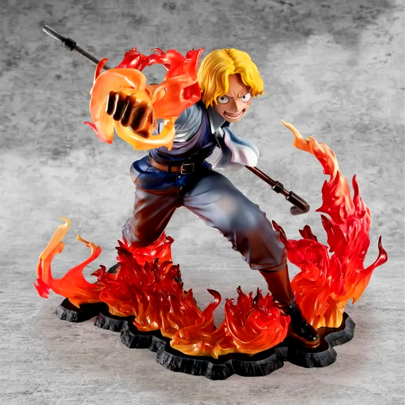 Megahouse One Piece: Excellent Model P.O.P. - Sabo Fire Fist Inheritance Figure (15cm)