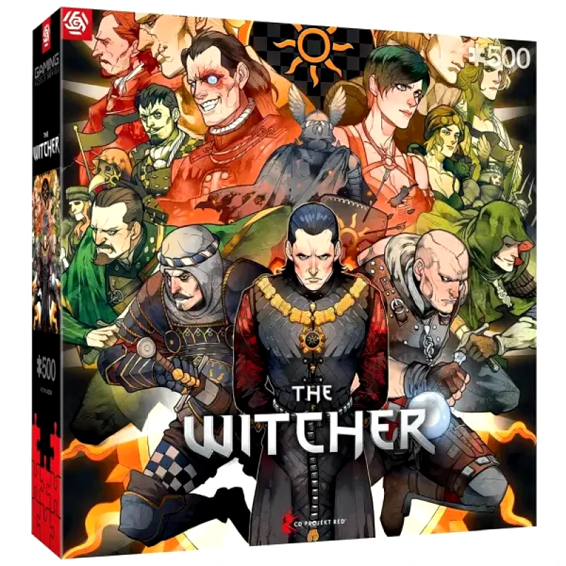 Good Loot Gaming Puzzle: The Witcher Nilfgaard Puzzle 500pcs