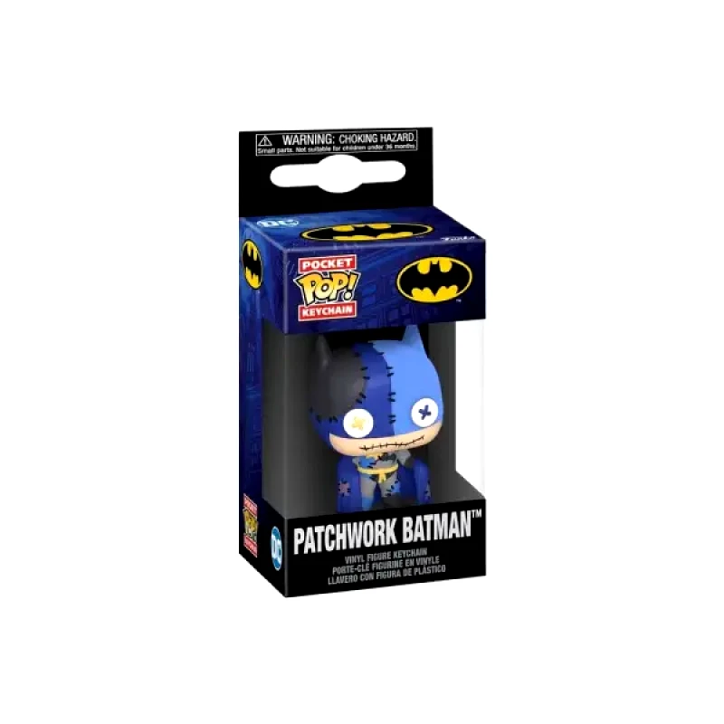 Funko Funko Pocket POP! Keychain DC Heroes - Patchwork Batman Figure
