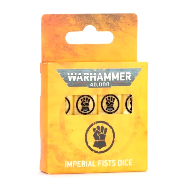 Games Workshop Warhammer 40000 - Imperial Fists Dice