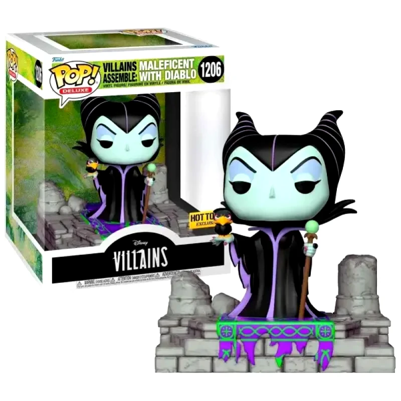 Funko Funko POP! Deluxe: Disney Villains Assemble - Maleficent with Diablo #1206