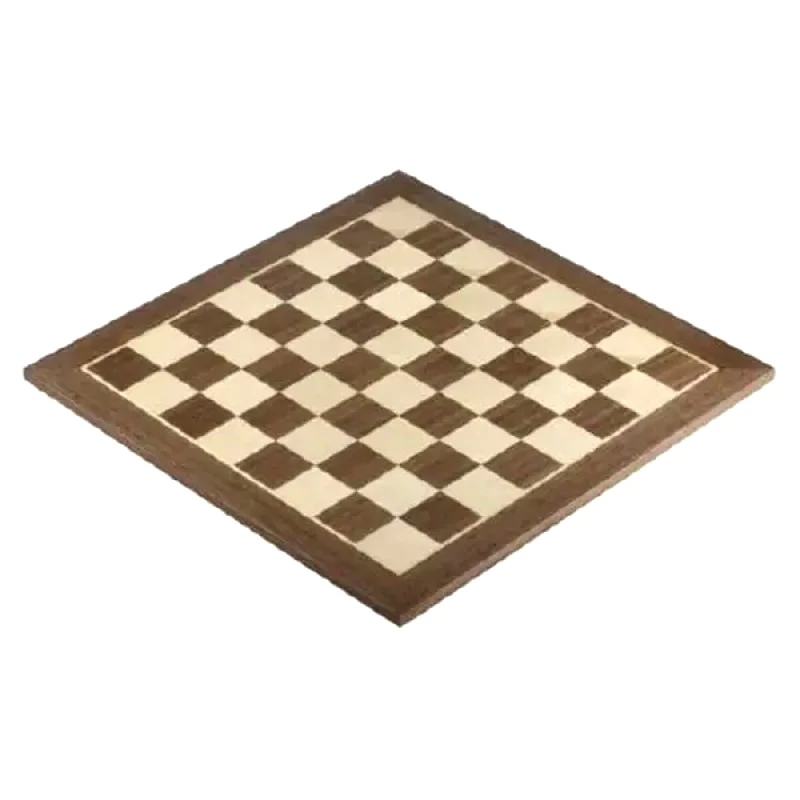 Kaissa Wooden Chess Board, Mahogany & Maple
