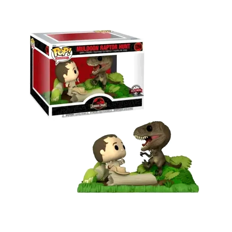 Funko Funko POP! Moment: Jurassic Park - Muldoon Raptor Hunt #1204 (Exclusive)