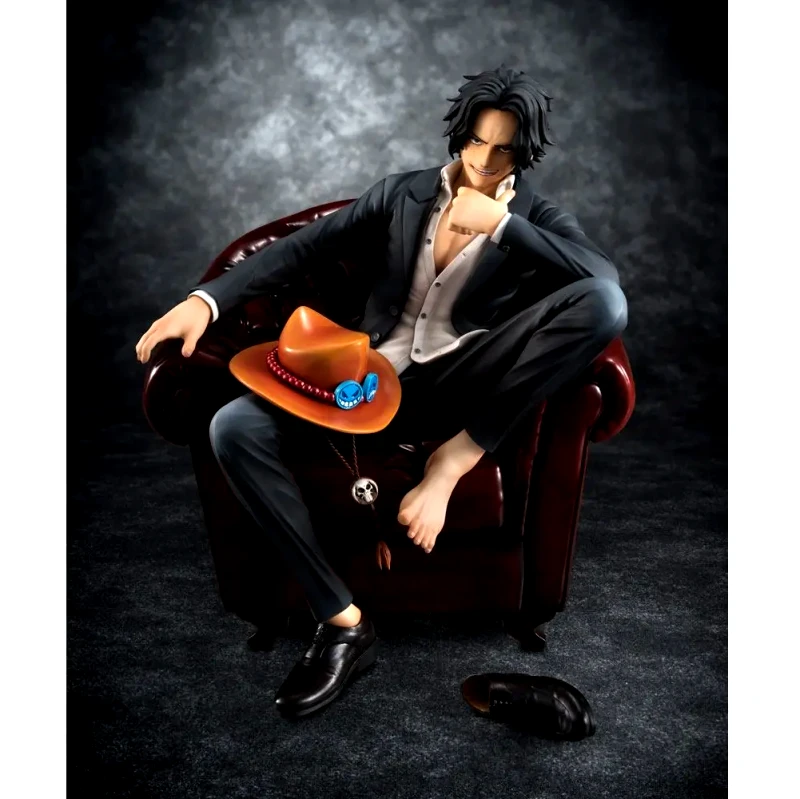 Megahouse One Piece Excellent Model P.O.P S.O.C PVC Statue 1/8 Portgas D. Ace (14cm)