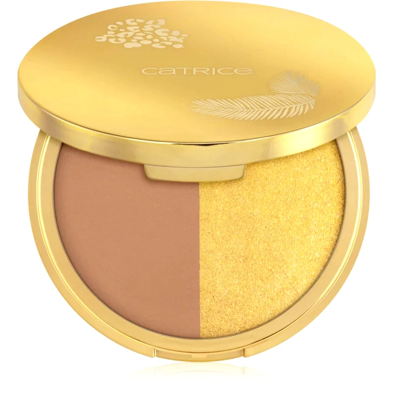 Catrice Catrice Wild Escape μπρόνζερ και λαμπρυντικό απόχρωση C01 17,6 γρ