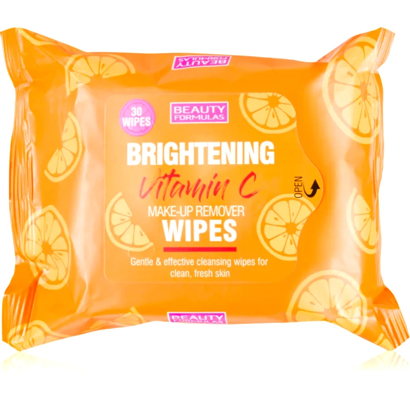 Beauty Formulas Beauty Formulas Vitamin C Μαντηλάκια καθαρισμού με βιταμίνη C 25 τμχ