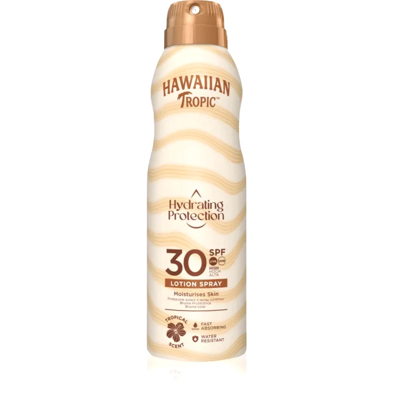 Hawaiian Tropic Hawaiian Tropic Hydrating Protection Lotion Spray αντηλιακό σπρέι SPF 30 177 ml