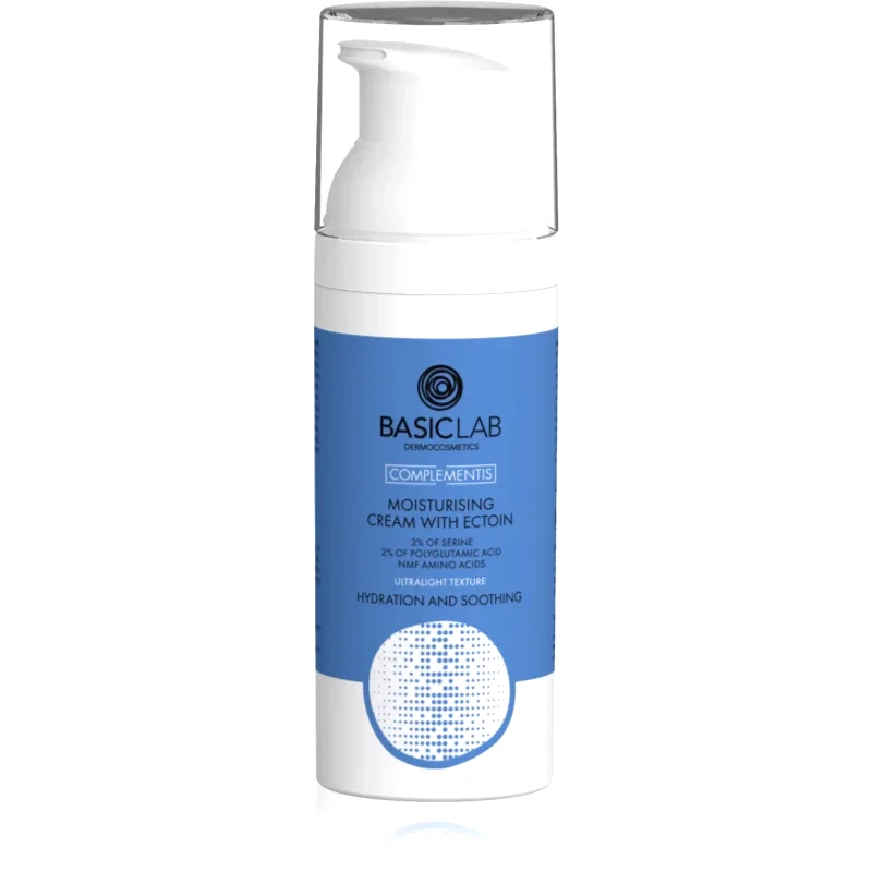 BasicLab BasicLab Dermocosmetics Complementis ελαφριά ενυδατική κρέμα για μικτό έως λιπαρό δέρμα 50 ml