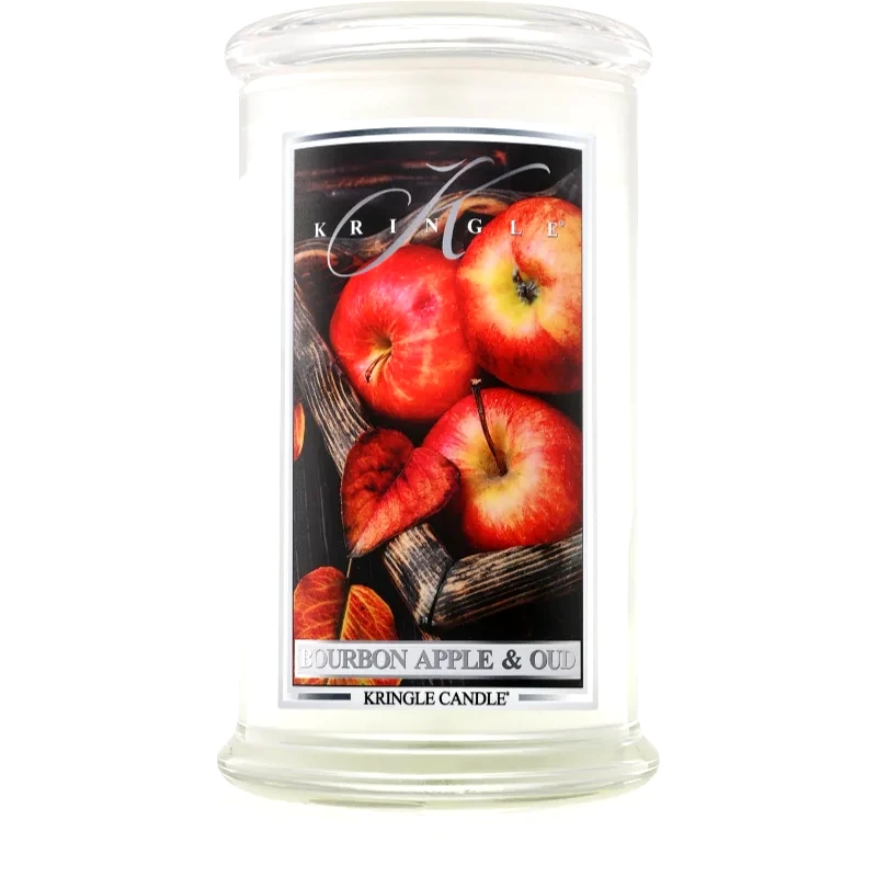 Kringle Candle Kringle Candle Bourbon Apple & Oud αρωματικό κερί 624 γρ