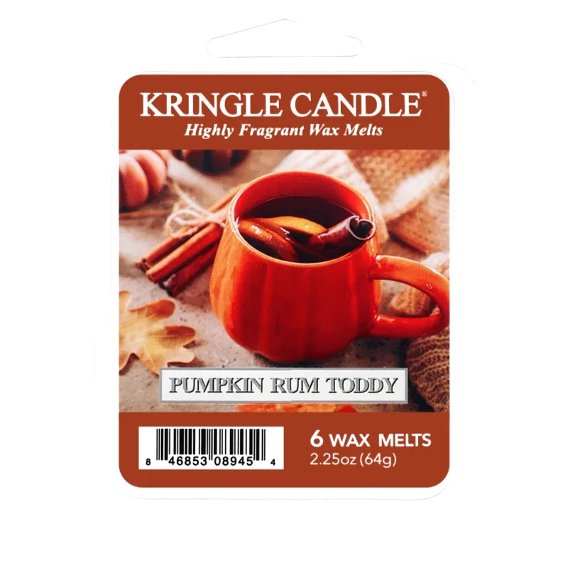 Kringle Candle Kringle Candle Pumpkin Rum Toddy κερί για αρωματική λάμπα 64 γρ