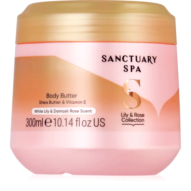 Sanctuary Spa Sanctuary Spa Lily & Rose Collection βαθιά ενυδατικό βούτυρο σώματος 300 ml