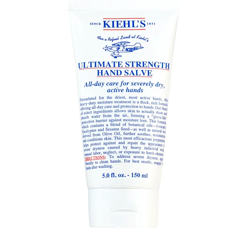 Kiehl's Kiehl's Ultimate Strength Hand Salve ενυδατική κρέμα για τα χέρια για όλους τους τύπους επιδερμίδας ακόμα και ευαίσθητης 150 ml