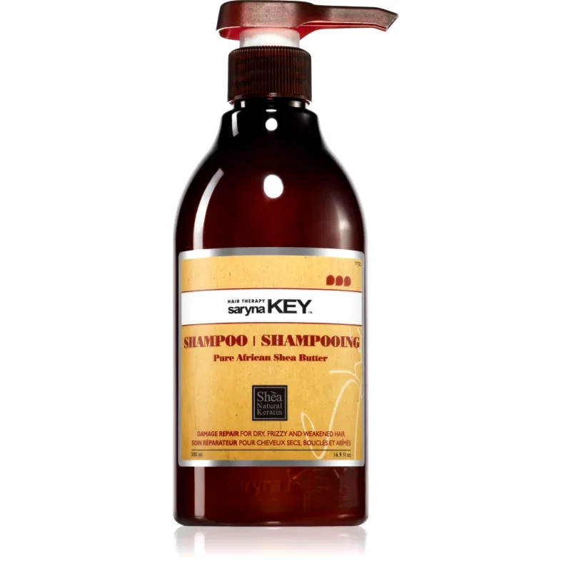 Saryna Key Saryna Key Pure African Shea Butter Damage Repair σαμπουάν για ξηρά μαλλιά με βούτυρο καριτέ 500 ml