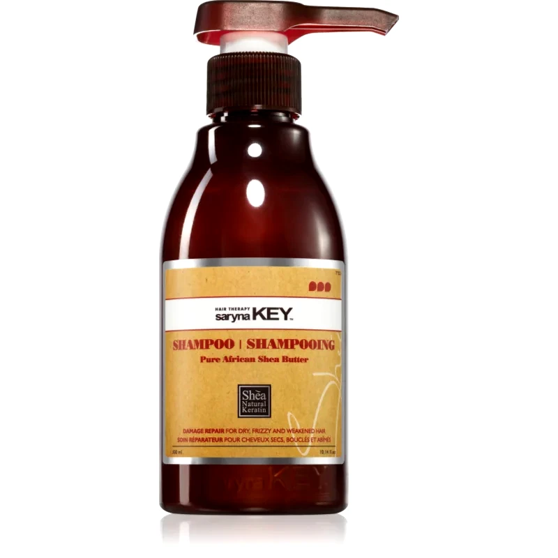 Saryna Key Saryna Key Pure African Shea Butter Damage Repair σαμπουάν για ξηρά μαλλιά με βούτυρο καριτέ 300 ml