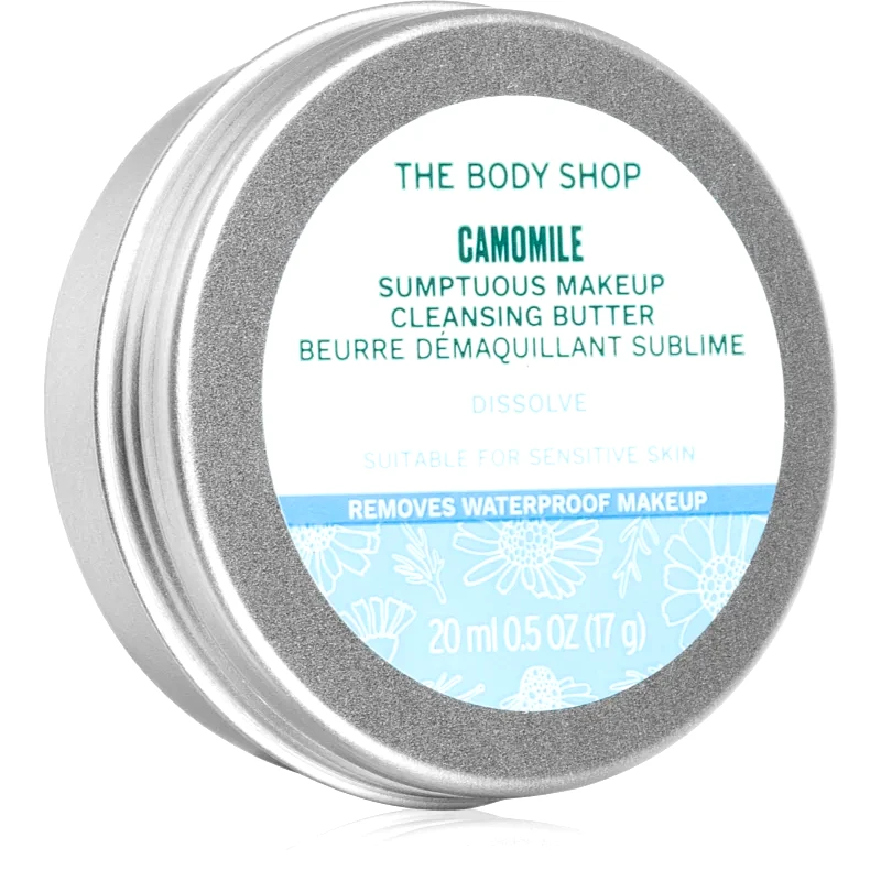 The Body Shop The Body Shop Camomile Sumptuous Cleansing Butter βάλσαμο για ντεμακιγιάζ και καθαρισμό για το πρόσωπο 20 ml