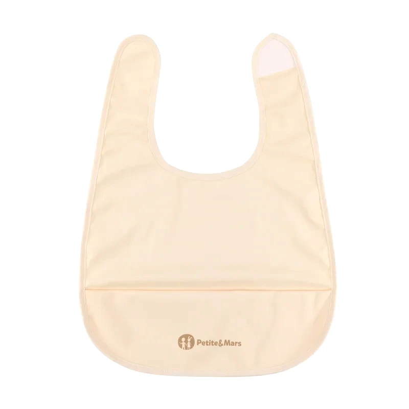 Petite&Mars Petite&Mars PU Nate 6m+ σαλιάρα Desert Sand 1 τμχ