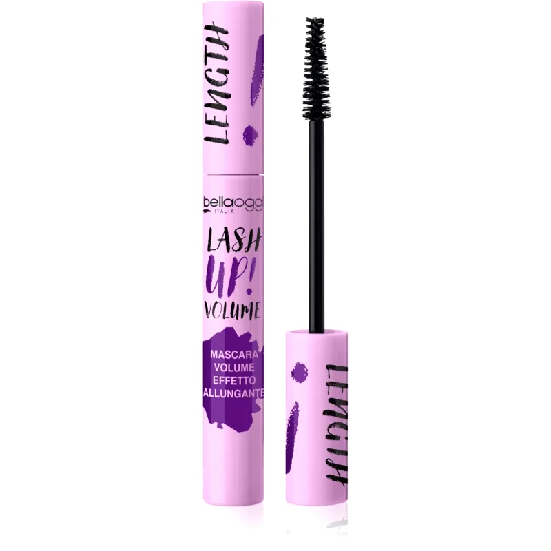 bellaoggi bellaoggi Lash Up Volume & Lenght μακράς διαρκείας μάσκαρα για όγκο για φιξάρισμα και σχήμα 9.5 ml