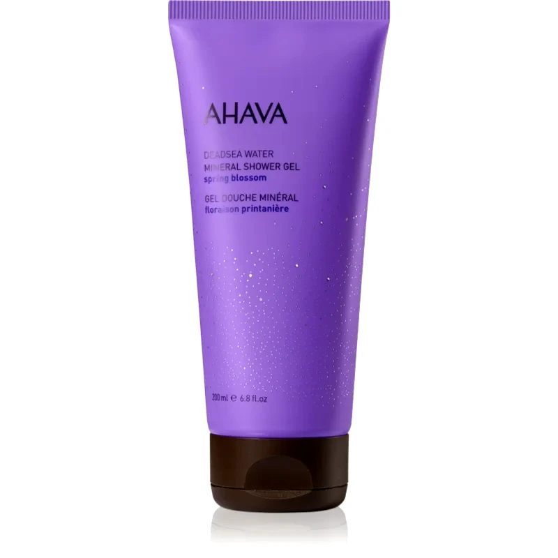 AHAVA AHAVA Dead Sea Water Spring Blossom μεταλλικό τζελ για ντους 200 ml