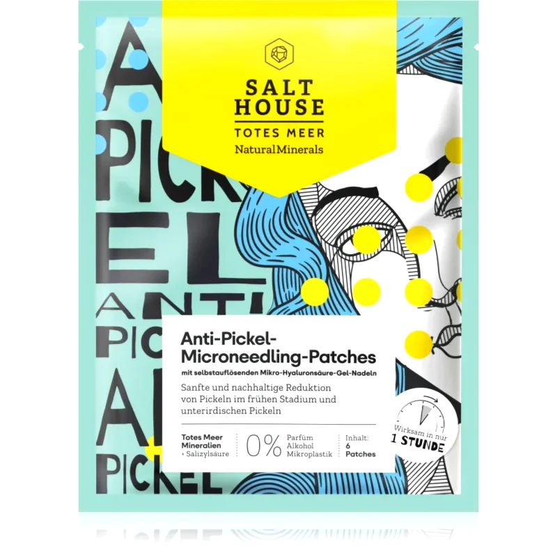 Salt House Salt House Natural Minerals Microneedling Anti-pimple Patches έμπλαστρα για προβληματκή επιδερμίδα κατά της ακμής 6 τμχ