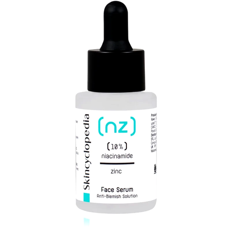 Skincyclopedia Skincyclopedia 10% Niacinamide Acid + Zinc ορός προσώπου για προβληματική επιδερμίδα, ακμή 30 ml