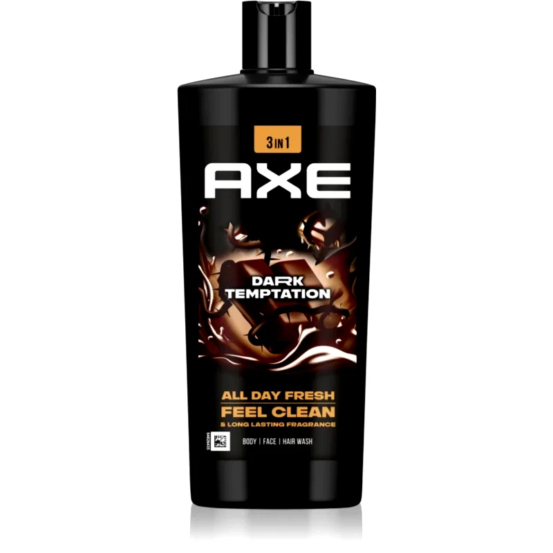 Axe Axe Dark Temptation τζελ για ντους Για πρόσωπο, σώμα και μαλλιά 700 ml