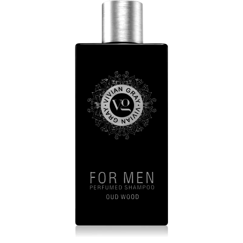 Vivian Gray Vivian Gray Oud Wood περιποιητικό σαμπουάν για άντρες με άρωμα 350 ml