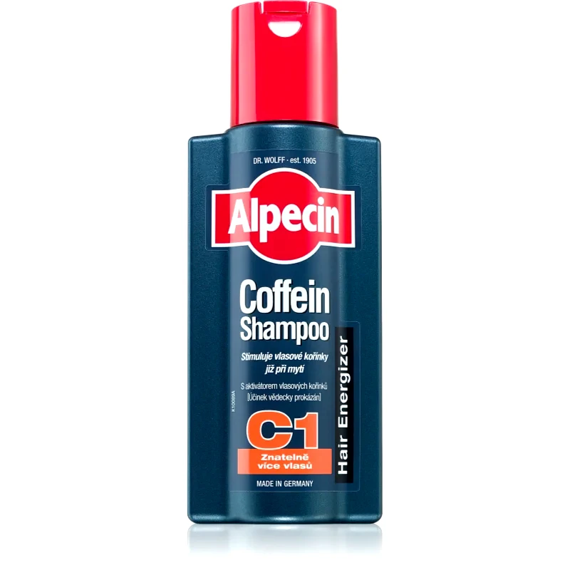 Alpecin Alpecin Hair Energizer Coffein Shampoo C1 σαμπουάν καφεϊνης για άντρες διέγερση ανάπτυξης μαλλιών 250 ml