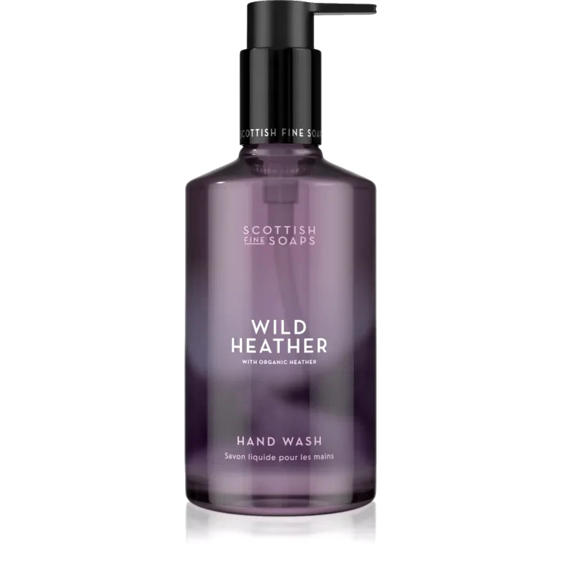 Scottish Fine Soaps Scottish Fine Soaps Wild Heather Hand Wash υγρό σαπούνι με αντλία 300 ml