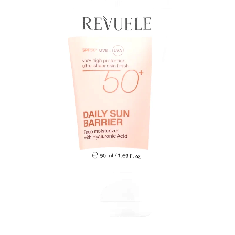 Revuele Revuele Daily Sun Barrier SPF 50+ ενυδατική κρέμα προσώπου SPF 50+ 50 ml