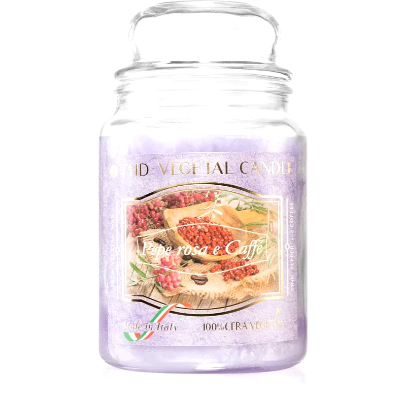 THD THD Vegetal Pepe Rosa E Caffe αρωματικό κερί 600 γρ