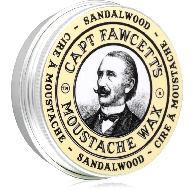 Captain Fawcett Captain Fawcett Moustache Wax The Gentleman's Stiffener κερί για το μουστάκι Sandalwood 15 ml