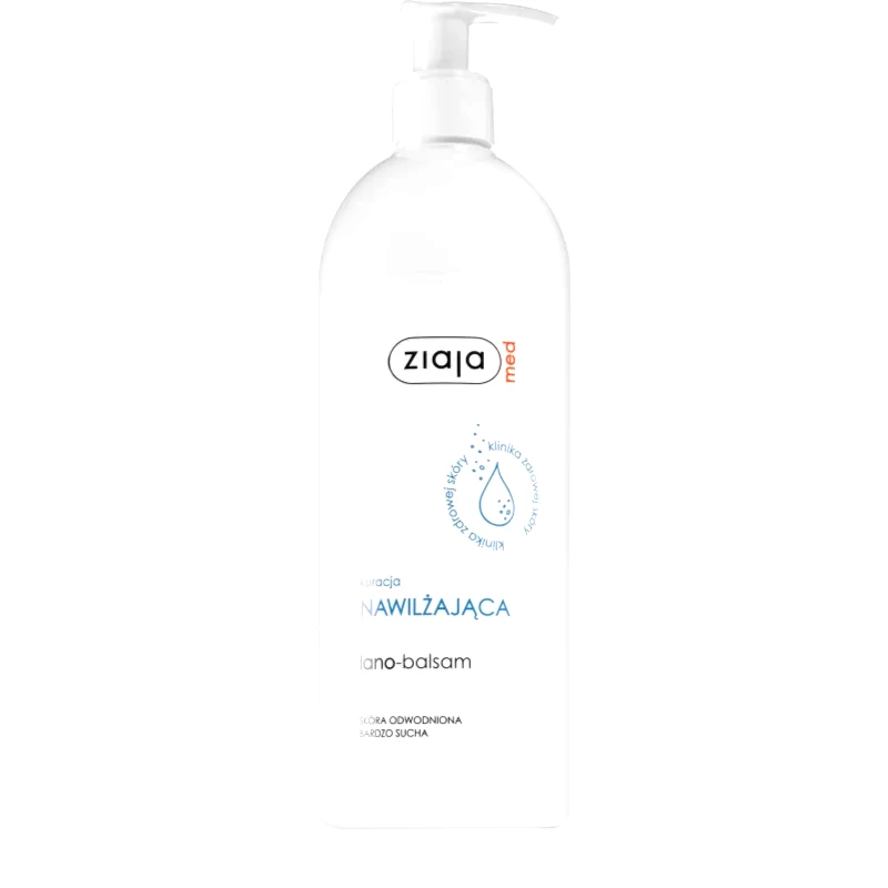 Ziaja Med Ziaja Med Hydrating Care θρεπτικό αναγεννητικό βάλσαμο για αφυδατωμένη και πολύ ξηρή επιδερμίδα 400 ml