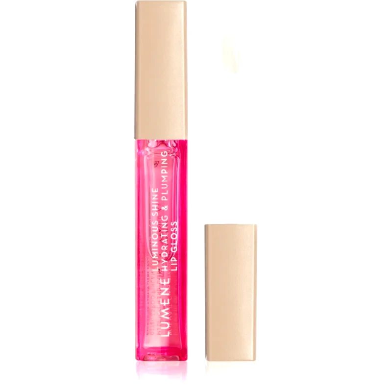 Lumene Lumene Luminous Shine ενυδατικό λιπ γκλος απόχρωση 3 Glossy Clear 5 ml