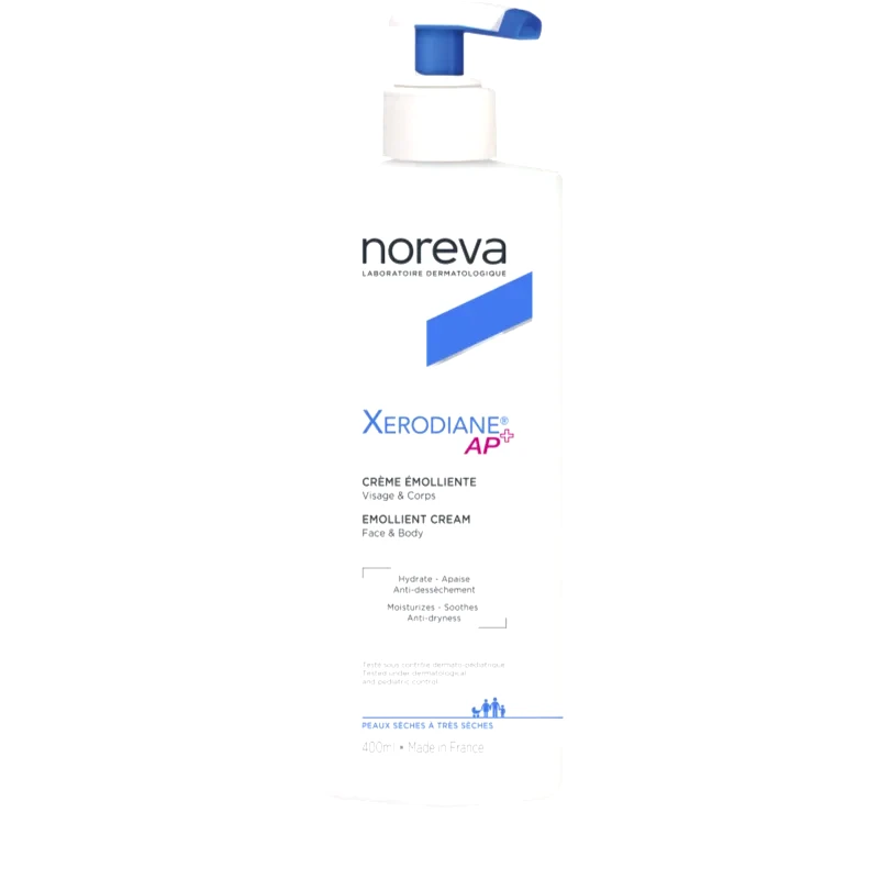 Noreva Noreva Xerodiane AP+ Emollient Cream Μαλακτική κρέμα 400 ml